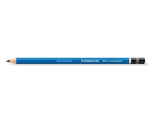 Staedtler Bleistift Mars® Lumograph® 100 blau - Künstlerbleistift - 4B