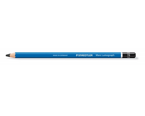 Staedtler Bleistift Mars® Lumograph® 100 blau - Künstlerbleistift - 7B