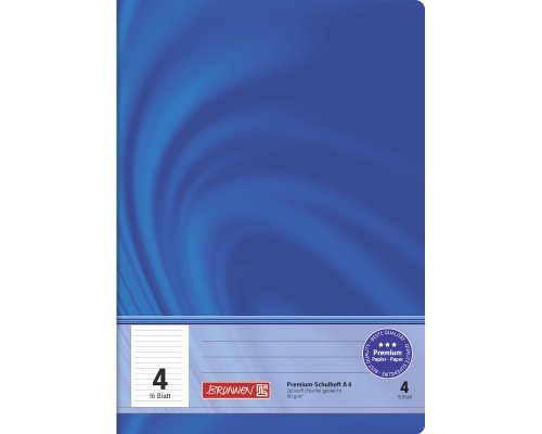 Brunnen Schulheft Young Vivendi A4, liniert, Liniatur 4, 16 Blatt.