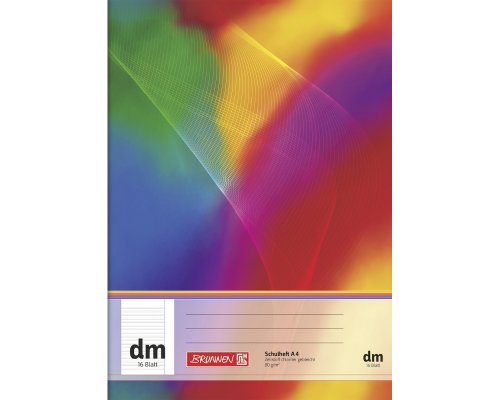 Schulheft A4 16 Blatt Lineatur dm Standard