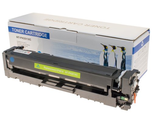 Kompatibel mit HP 201X / CF401X XL-Toner Cyan jetzt kaufen von TONERDUMPING