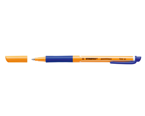 Tintenroller STABILO pointVisco, 0,5 mm, blau