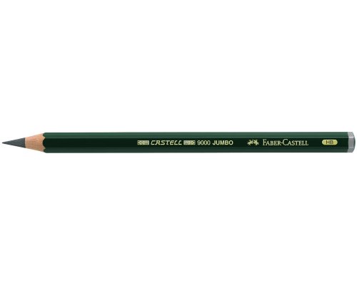 Faber-Castell Bleistift CASTELL 9000 Jumbo - Härtegrad: HB