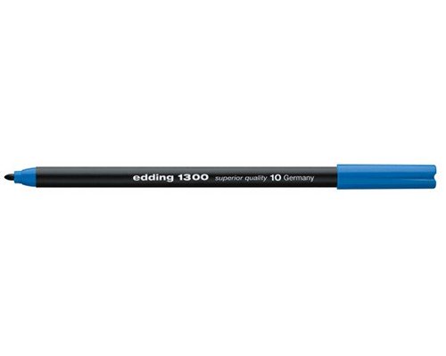 Fasermaler edding 1300 Color pen, ca. 2 mm, Rundspitze, hellblau