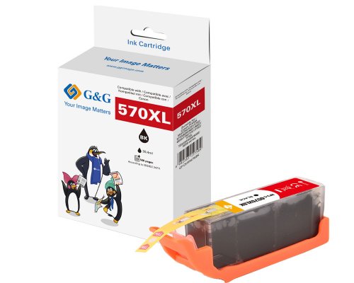 Kompatibel mit Canon PGI-570XLBK/ 0318C001 Druckerpatrone Schwarz jetzt kaufen - Marke: G&G