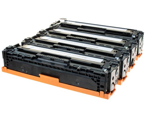 Kompatibel mit HP 125A / 128A / 131A / Canon 716 / 731 Toner Multipack 1x Schwarz, 1x Cyan, 1x Magenta, 1x Gelb jetzt kaufen von TONERDUMPING