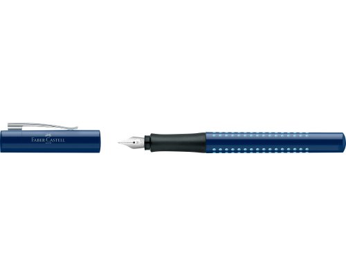 Faber-Castell Füller Grip 2010 M blau-hellblau