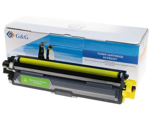 Kompatibel mit Brother TN-242Y Toner Gelb jetzt kaufen - Marke: G&G