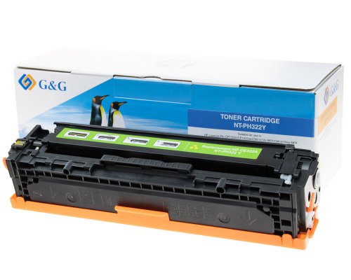 Kompatibel mit HP 128A / CE322A Toner Gelb jetzt kaufen - Marke: G&G