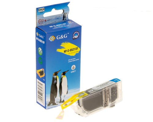 Kompatibel mit Canon CLI-521GY/ 2937B001 Druckerpatrone Grau jetzt kaufen - Marke: G&G