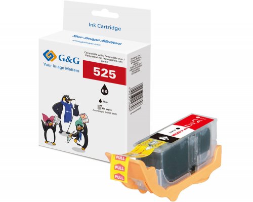 Kompatibel mit Canon PGI-525BK/ 4529B001 Druckerpatrone Textschwarz jetzt kaufen - Marke: G&G