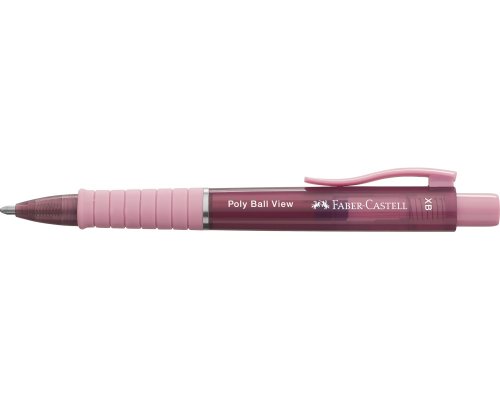 Faber-Castell Kugelschreiber Poly Ball XB View rose shadow