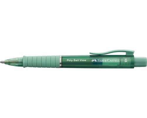 Faber-Castell Kugelschreiber Poly Ball XB View green lily