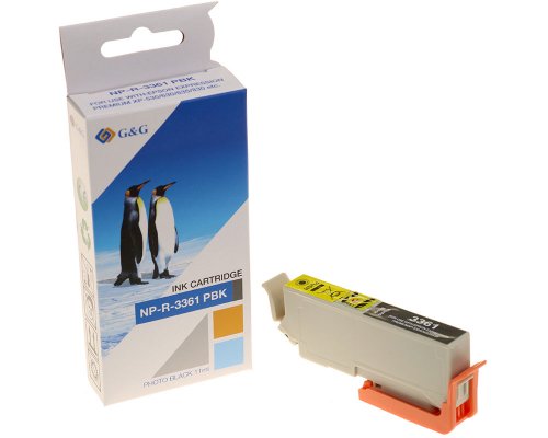 Kompatibel mit Epson 33XL/ T3361/ C13T33614012 XL-Druckerpatrone Fotoschwarz jetzt kaufen - Marke: G&G