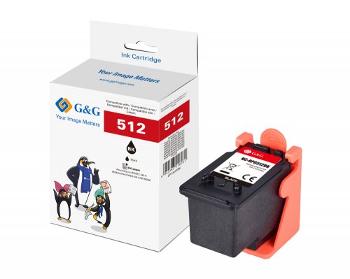 Kompatibel mit Canon PG-512 / 2969B001 Druckerpatrone Schwarz jetzt kaufen - Marke: G&G