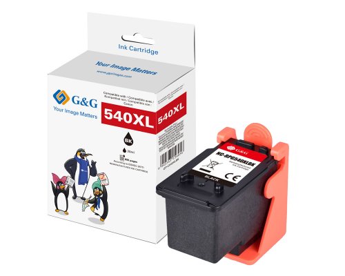 Kompatibel mit Canon PG-540 XL/ 5222B005 XL-Druckerpatrone Schwarz jetzt kaufen - Marke: G&G