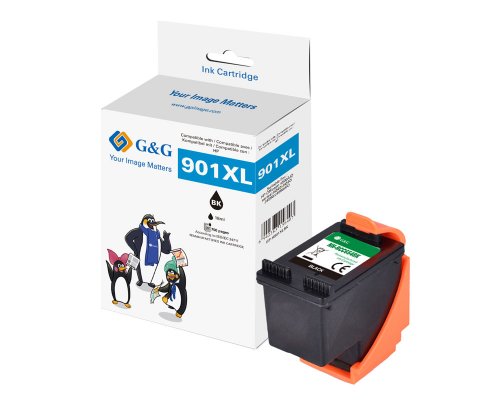 Kompatibel mit HP 901XL / CC654EE Druckerpatrone Schwarz jetzt kaufen - Marke: G&G