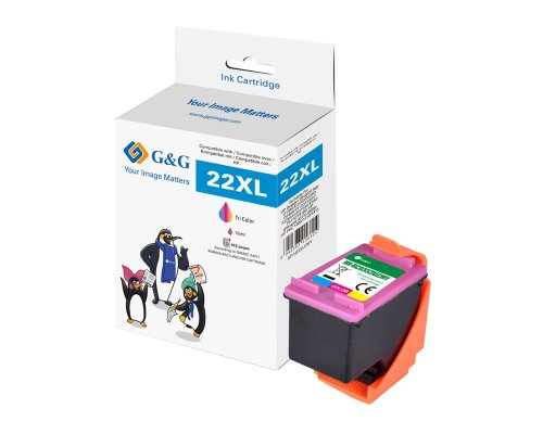 Kompatibel mit HP 22XL/ C9352CE XL-Druckerpatrone Color jetzt kaufen - Marke: G&G