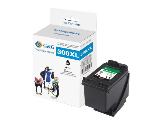 Kompatibel mit HP 300XL/ CC641EE Druckerpatrone Schwarz jetzt kaufen - Marke: G&G
