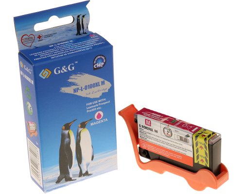 Kompatibel mit Lexmark 100XL/ 14N1094E XL-Druckerpatrone Magenta jetzt kaufen - Marke: G&G