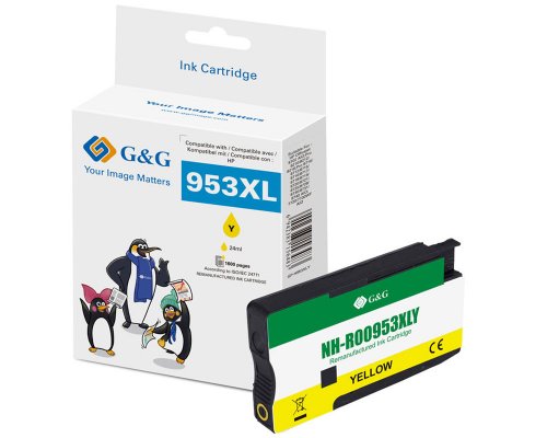 Kompatibel mit HP 953XL/ F6U18AE XL-Druckerpatrone Gelb jetzt kaufen - Marke: G&G