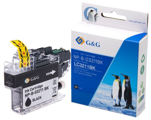 G&G Patronen kompatibel zu Brother LC-3211 

Druckerpatronen supergünstig online bestellen