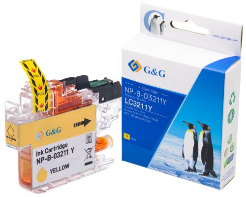 Kompatibel mit Brother LC-3211Y Druckerpatrone Gelb jetzt kaufen - Marke: G&G