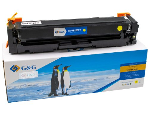 Kompatibel mit HP 203X / CF542X XL-Toner (2.500 Seiten) Gelb jetzt kaufen - Marke: G&G