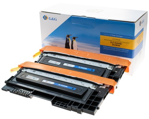 Kompatibel mit Samsung 404/ CLT-P404B/ HP SU364A Toner Doppelpack: 2x Schwarz jetzt kaufen - Marke: G&G