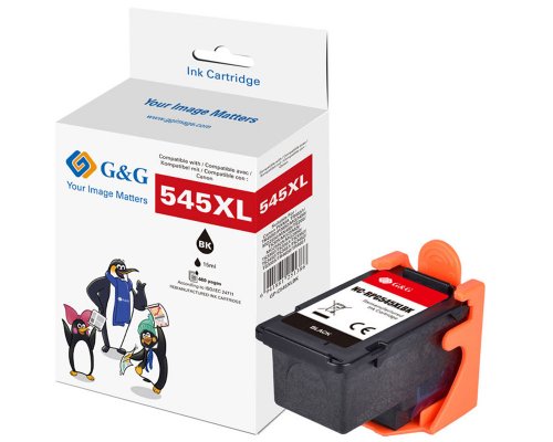 Kompatibel mit Canon PG-545XL/ 8286B001 XL-Druckerpatrone Schwarz jetzt kaufen - Marke: G&G