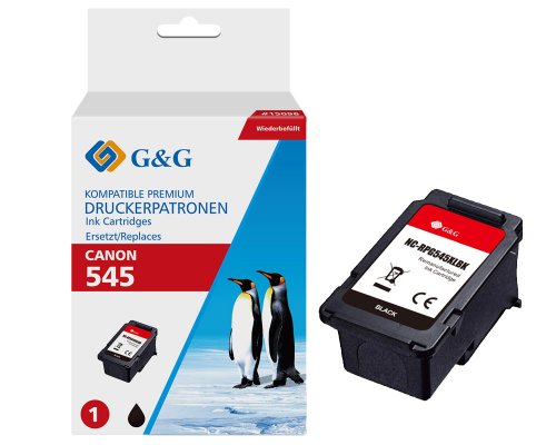 Kompatibel mit Canon PG-545XL/ 8286B001 XL-Druckerpatrone Schwarz jetzt kaufen - Marke: G&G