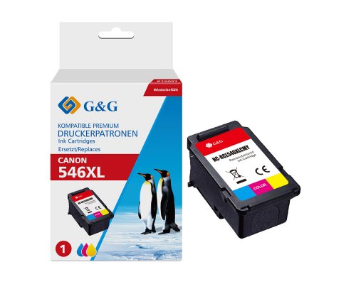 Kompatibel mit Canon CL-546XL/ 8288B001 XL-Druckerpatrone Color jetzt kaufen - Marke: G&G