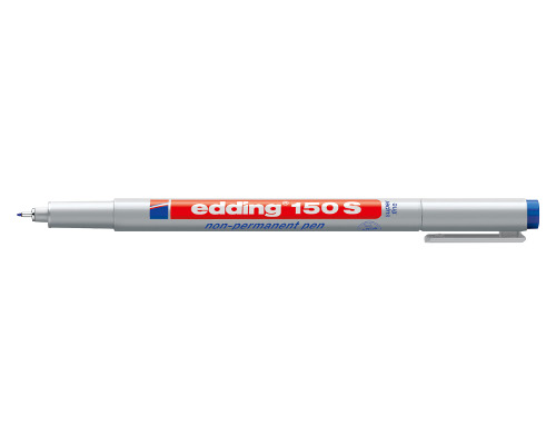OHP-Marker edding 150 S non-permanent, 0,3 mm, Rundspitze blau