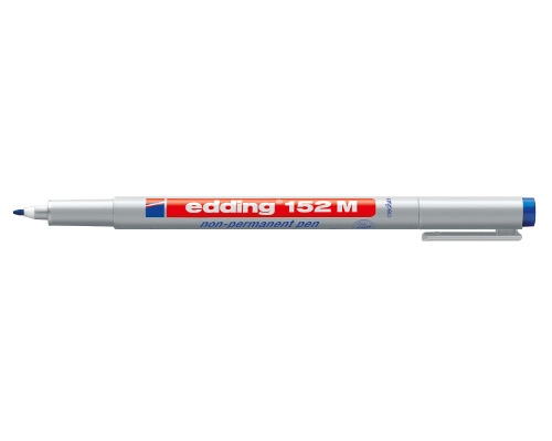 OHP-Marker edding 152 M non-permanent, 1,0 mm, Rundspitze, blau