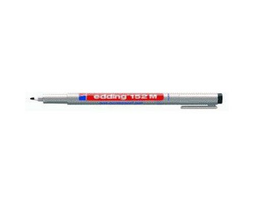 OHP-Marker edding 152 M non-permanent, 1,0 mm, Rundspitze, Schwarz