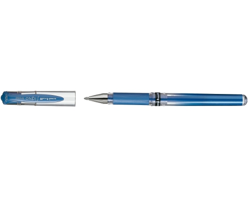 Gelroller uni-ball SIGNO UM 153, Schreibfarbe: blau-metallic