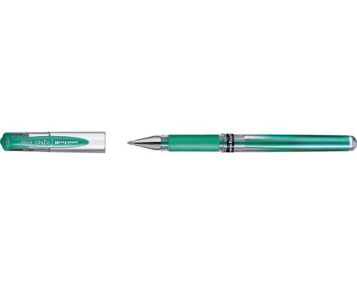 Gelroller uni-ball SIGNO UM 153, Schreibfarbe: grün-metallic