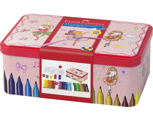 Faber-Castell Filzstift CONNECTOR Ballerinabox