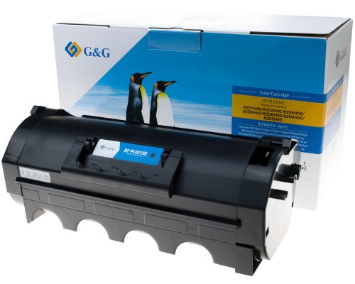 Kompatibel mit Lexmark 622H/ 62D2H00 XL-Toner jetzt kaufen - Marke: G&G