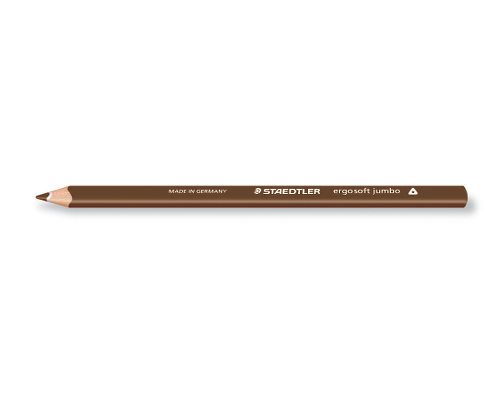 Staedtler ergo soft® jumbo Farbstift, 4 mm, v.-Dyke braun