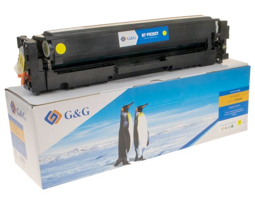 Kompatibel mit HP 203A / CF542A Toner (1.300 Seiten) Gelb jetzt kaufen - Marke: G&G