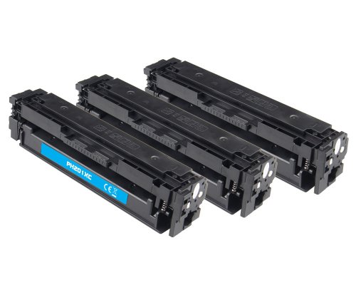 Kompatibel mit HP 201X / CF253FM Toner Dreierpack: 1x Cyan, 1x Magenta, 1x Gelb jetzt kaufen von TONERDUMPING