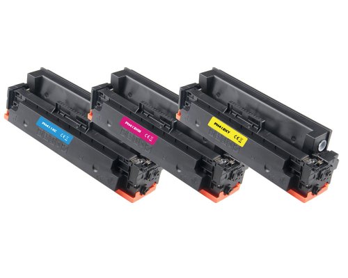 Kompatibel mit 410X / CF252XM XL-Toner Dreierpack: Je 1x Cyan, Magenta, Gelb jetzt kaufen von TONERDUMPING