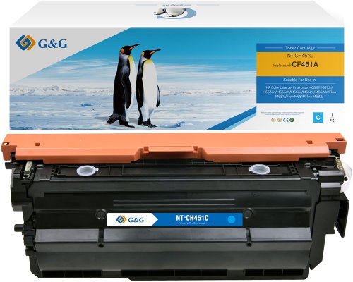 Kompatibel mit HP 655A / CF451A Toner Cyan jetzt kaufen - Marke: G&G