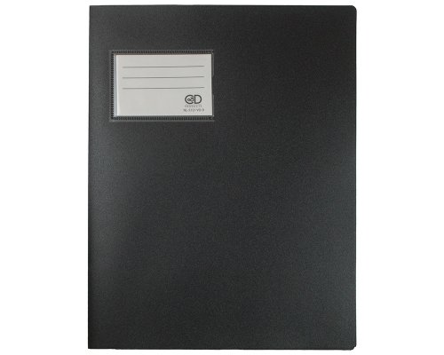 Premium Schnellhefter A4 Schwarz, aus Kunststoff (PP)