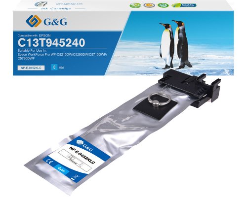 Kompatibel mit Epson T9452 Druckerpatrone Cyan jetzt kaufen - Marke: G&G