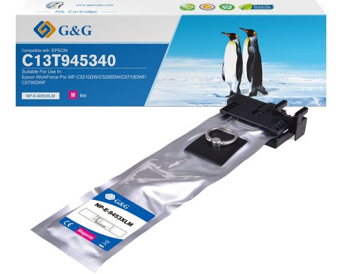 Kompatibel mit Epson T9453 Druckerpatrone Magenta jetzt kaufen - Marke: G&G