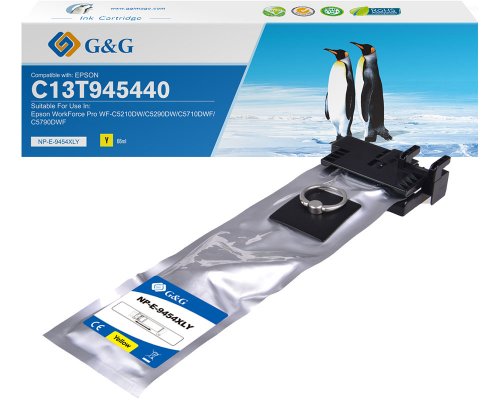 Kompatibel mit Epson T9454 Druckerpatrone Gelb jetzt kaufen - Marke: G&G