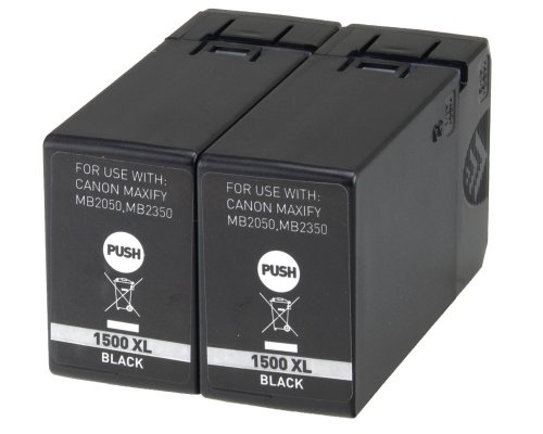 Kompatibel mit 2x Canon PGI-1500XLBK/ 9218B001 XL-Druckerpatronen -Doppelpack- 2x Schwarz jetzt kaufen - Marke: G&G