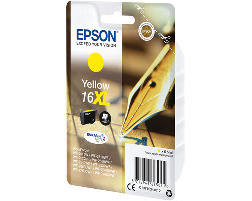 Epson 16XL Original-Druckerpatrone Gelb [modell]